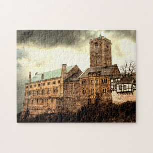 Eisenach Wartburg Castle Deutschland. Jigsaw Puzzl Puzzle