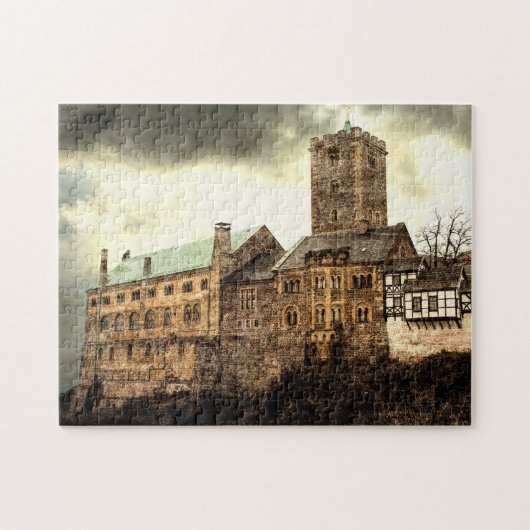 Eisenach Wartburg Castle Deutschland. Jigsaw Puzzl Puzzle (Horizontal)