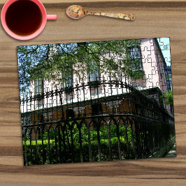 Eisenarbeit im südlichen Herrenhaus in Savannah GA Puzzle