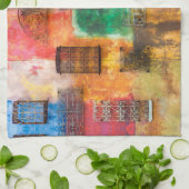 Eisenarbeiten in den Städten, Wandmalereien, schic Handtuch (Gefaltet)