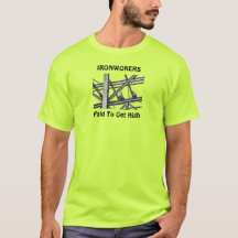Eisenarbeiter bekommen High T-Shirt
