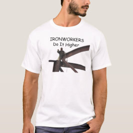 Eisenarbeiter-Höheres T-Shirt