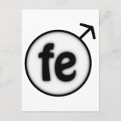 Eisenarbeiter Postkarte (Vorderseite)