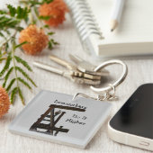 Eisenarbeiter werden hoch schlüsselanhänger (Vorderseite rechts)