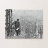 Eisenarbeiterrahmen des Empire State 1930 Puzzle (Horizontal)
