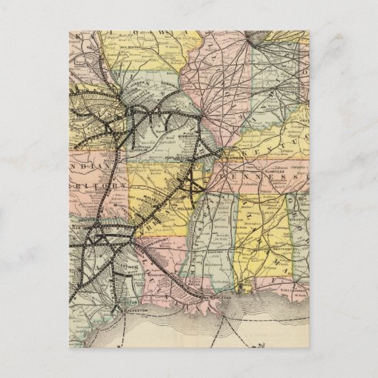 Eisenbahn 2 postkarte (Vorderseite)