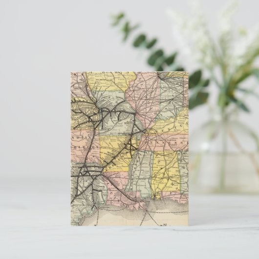 Eisenbahn 2 postkarte (Stehend Vorderseite)