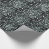 Eisenbahn-301155 Lokomotive Loko Geschenkpapier (Ecke)