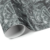 Eisenbahn-301155 Lokomotive Loko Geschenkpapier (Rolleneckpunkt)