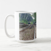 Eisenbahn-Bahn-Tasse der Harpers-Fähren-WV Kaffeetasse (Links)