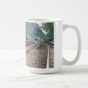 Eisenbahn-Bahn-Tasse der Harpers-Fähren-WV Kaffeetasse