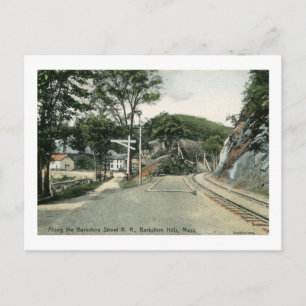 Eisenbahn, Berkshire Hills, Massachusetts Vintage Postkarte