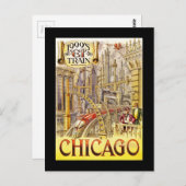 Eisenbahn der Zukunft Postkarte (Vorne/Hinten)