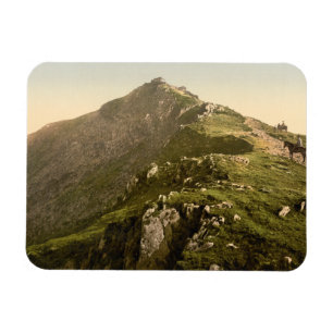 Eisenbahn, Die letzte Meile, Snowdon, Gwynedd, Wal Magnet