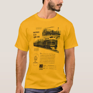 Eisenbahn-Diesel-Electro-Motiv-Gold 1948 T-Shirt