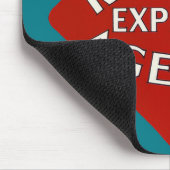Eisenbahn-Eilagentur Mousepad (Ecke)