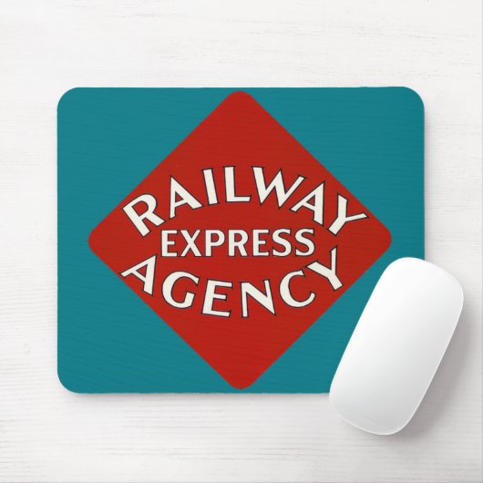 Eisenbahn-Eilagentur Mousepad (Mit Mouse)