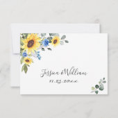 EISENBAHN EISENBAHN RSVP KARTE (Rückseite)