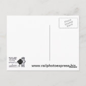 Eisenbahn-Express-Agentur 1959 Postkarte (Rückseite)