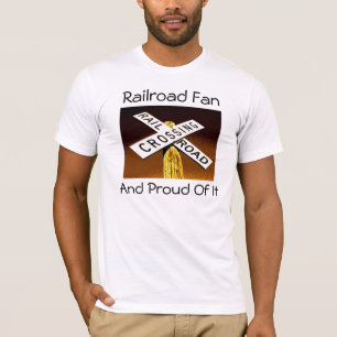 Eisenbahn-Fan-Kleid T-Shirt