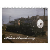 Eisenbahn-Fotografien durch Alden Armstrong Kalender (Titelbild)