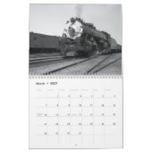 Eisenbahn-Fotografien durch Alden Armstrong Kalender (Mär 2027)