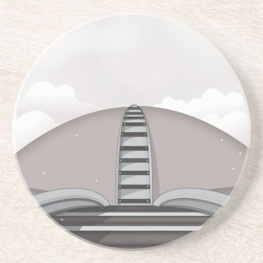 Eisenbahn Getränkeuntersetzer (Vorne)