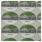 Eisenbahn-Gewebe Stoff (Muster)