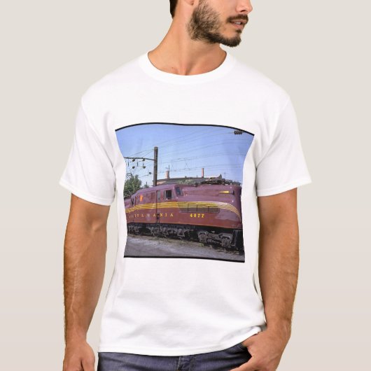 Eisenbahn GG-1_Trains USA-, Pennsylvania der Welt T-Shirt (Vorderseite)