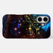 Eisenbahn Groove-Fall Case-Mate iPhone Hülle (Rückseite (Horizontal))