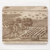Eisenbahn, Hackett-Ranches Mousepad (Vorne)