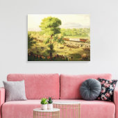 Eisenbahn im Tal von Mexiko, 1869 Leinwanddruck (Insitu (Wohnzimmer))