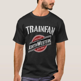 Eisenbahn in Chicago und Nord Western T-Shirt