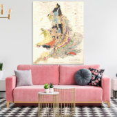 Eisenbahn in England Leinwanddruck (Insitu (Wohnzimmer))