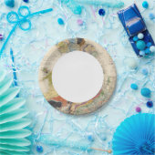 Eisenbahn in England Pappteller (Party)