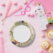 Eisenbahn in England Pappteller (Party)