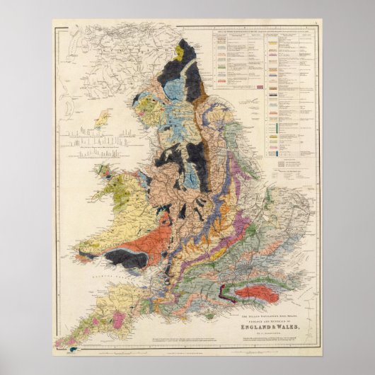 Eisenbahn in England Poster (Vorne)