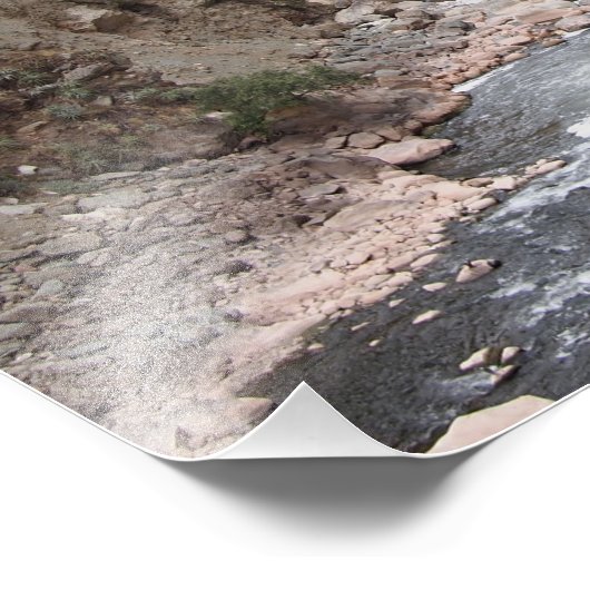 Eisenbahn Inca nach Machu Picchu Foto drucken (Ecke)