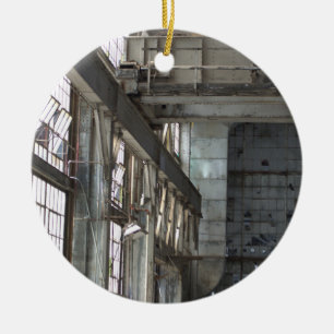 Eisenbahn Keramik Ornament