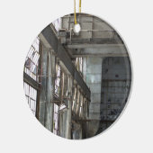 Eisenbahn Keramik Ornament (Links)