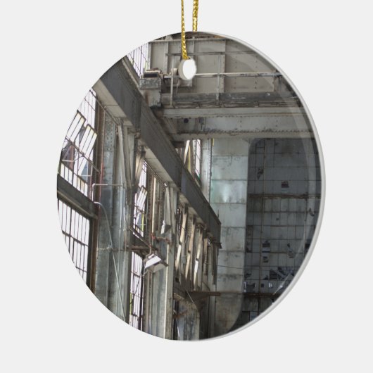 Eisenbahn Keramik Ornament (Links)