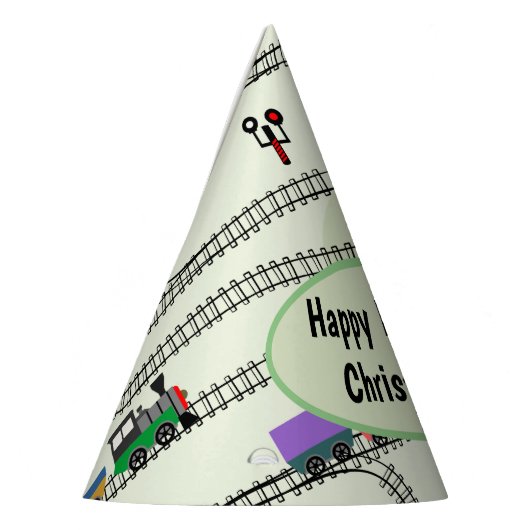 Eisenbahn-Kids-Zug Partyhütchen (Links)