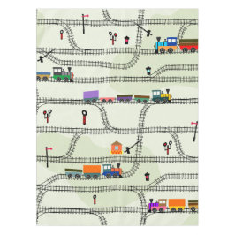 Eisenbahn-Kids-Zug Tischdecke