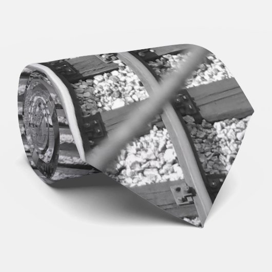 Eisenbahn Krawatte (Gerollt)