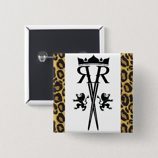 Eisenbahn-Logo-Knopf Button (Vorne & Hinten)