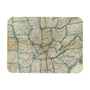 Eisenbahn Louisville und Nashville 2 Magnet