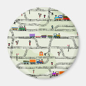 Eisenbahn Magnet (Vorne)