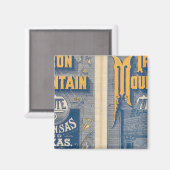 Eisenbahn Magnet (Vorderseite/Rückseite)