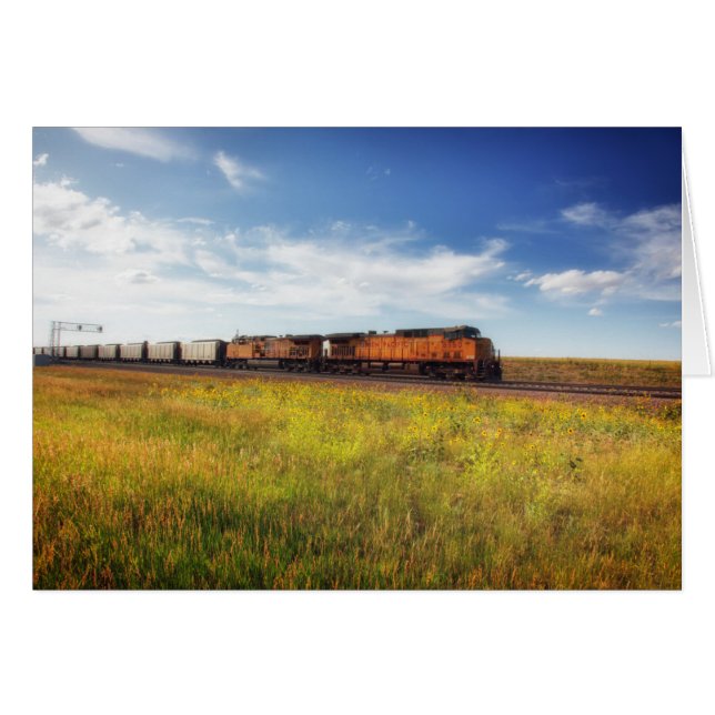 Eisenbahn Montana Foto (Vorderseite (Horizontal))