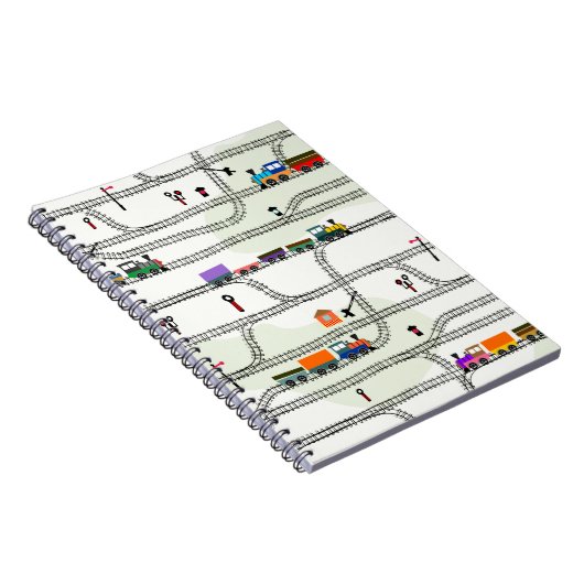 Eisenbahn Notizblock (Rechte Seite)